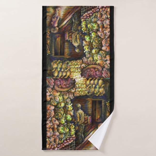 North of the Circus Bath Towel (Bath Towel)