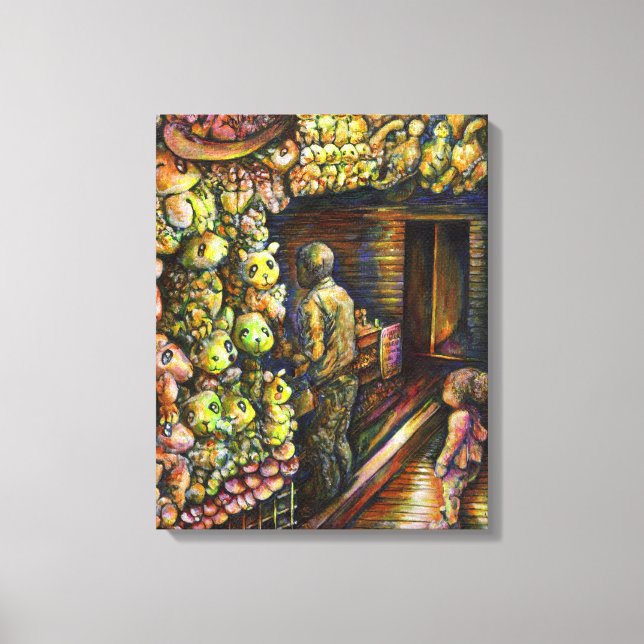 North of the Circus Canvas Print (Front)