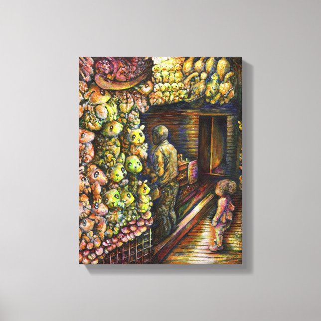 North of the Circus Canvas Print (Front)