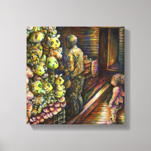 North of the Circus Canvas Print