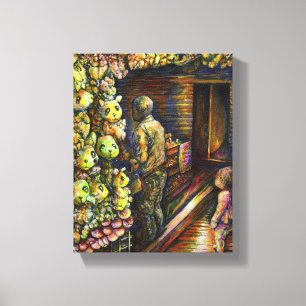 North of the Circus Canvas Print