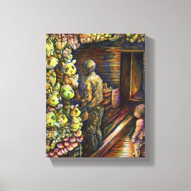 North of the Circus Canvas Print (Front)