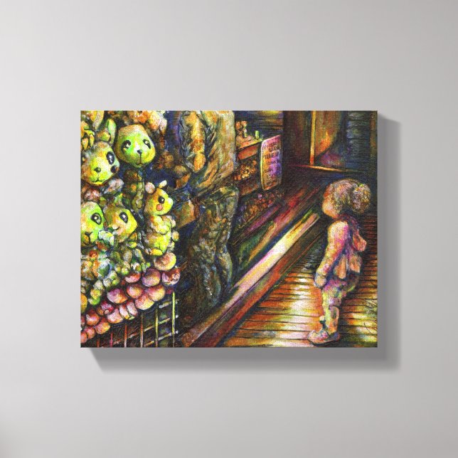 North of the Circus Canvas Print (Front)