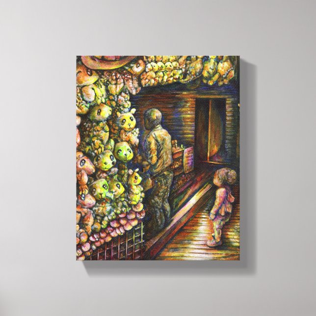 North of the Circus Canvas Print (Front)