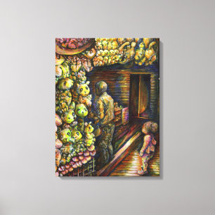 North of the Circus Canvas Print