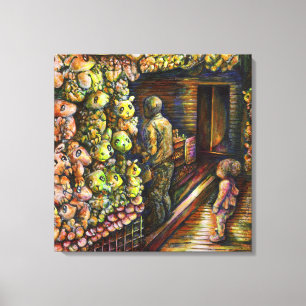 North of the Circus Canvas Print