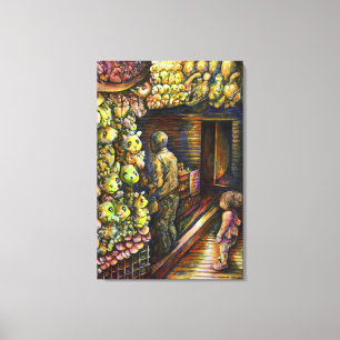 North of the Circus Canvas Print