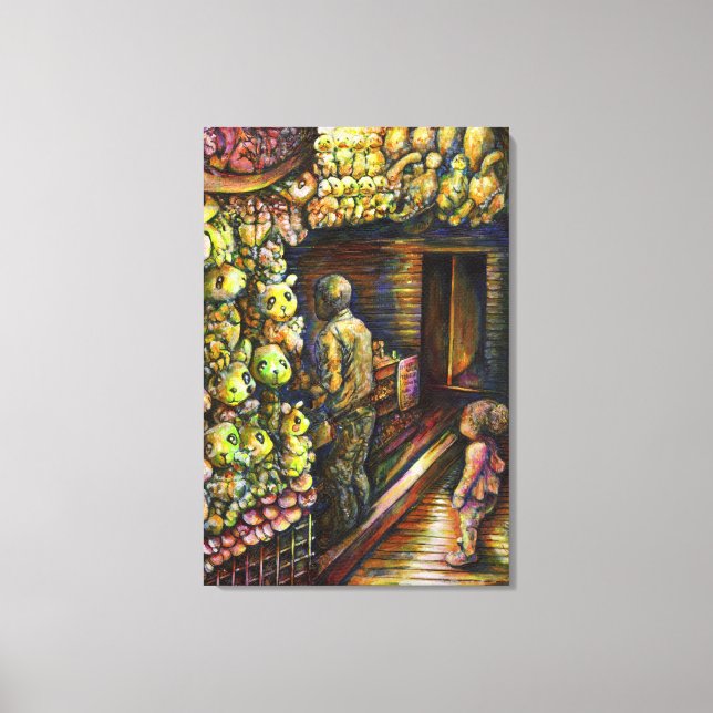 North of the Circus Canvas Print (Front)