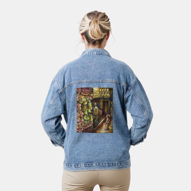 North of the Circus Denim Jacket (Model)