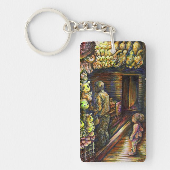 North of the Circus Key Ring (Front)