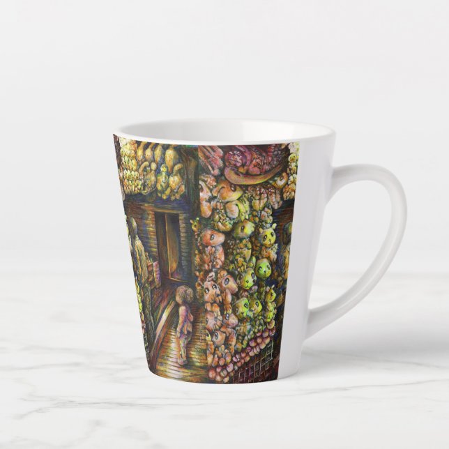 North of the Circus Latte Mug (Right)