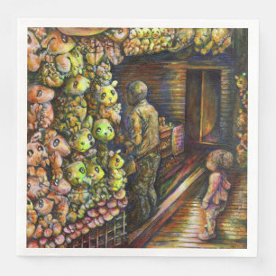 North of the Circus Napkin