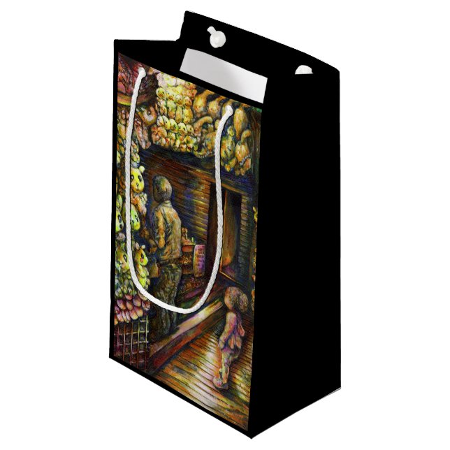 North of the Circus Small Gift Bag (Front Angled)