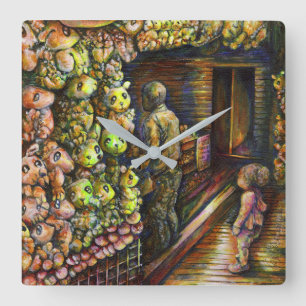 North of the Circus Square Wall Clock