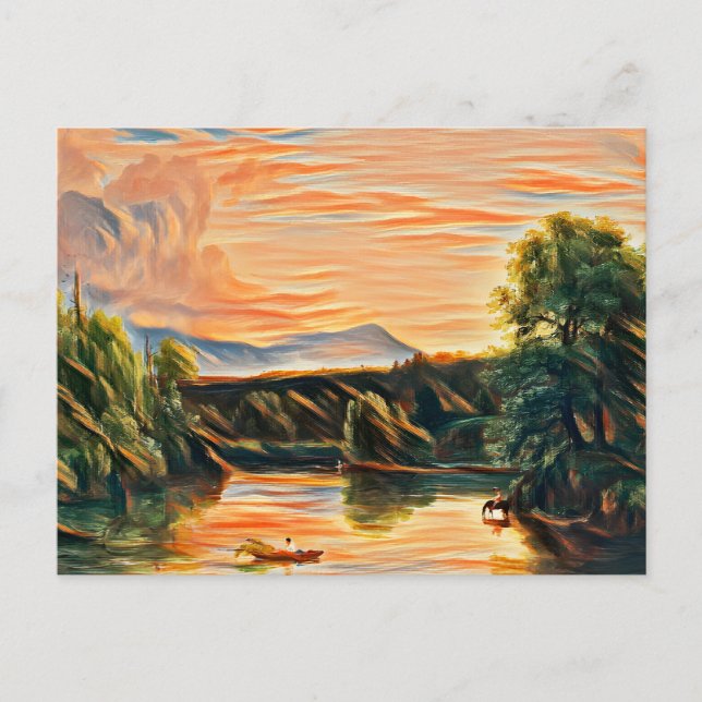 North of the Mountain  Postcard (Front)