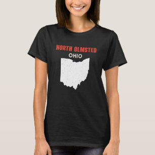 NORTH OLMSTED Ohio USA State America Travel Ohioan T-Shirt