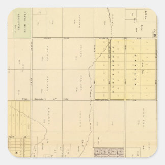 North Omaha, Nebraska Square Sticker