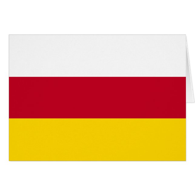 North Ossetia Flag (Front Horizontal)