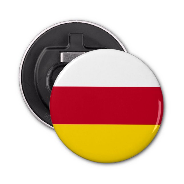North Ossetia Flag Bottle Opener (Front)