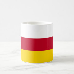 North Ossetia Flag Coffee Mug