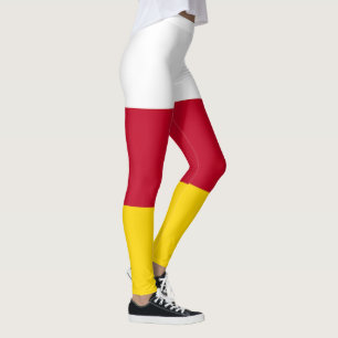 North Ossetia Flag Leggings