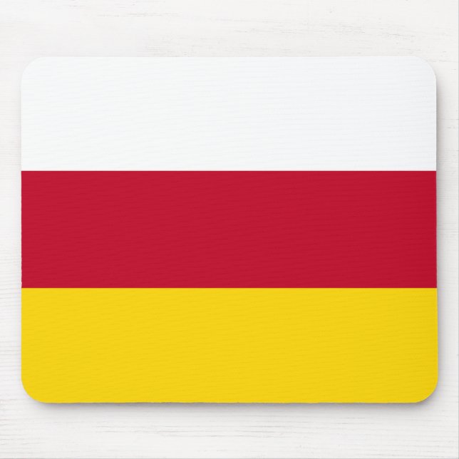 North Ossetia Flag Mouse Mat (Front)