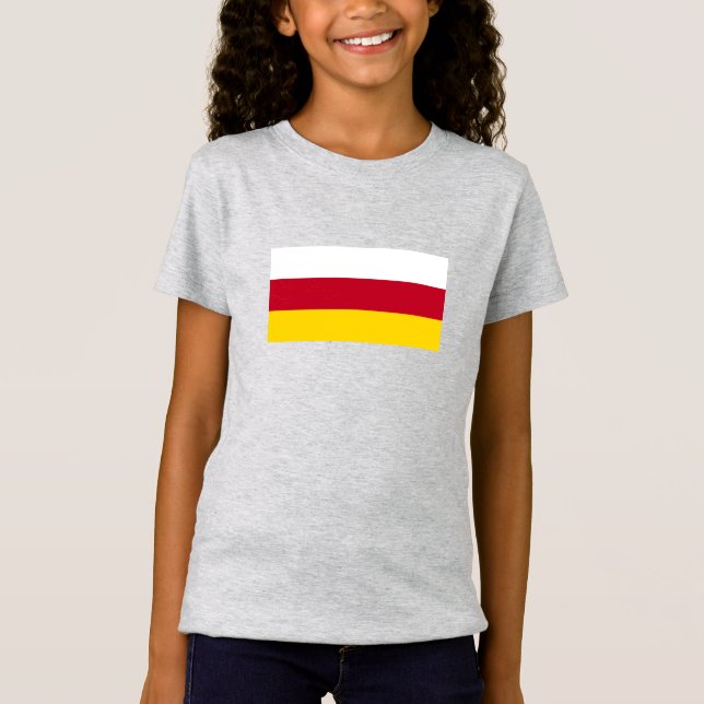 North Ossetia Flag T-Shirt (Front)
