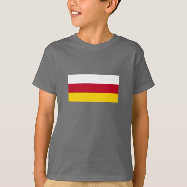 North Ossetia Flag T-Shirt (Front)