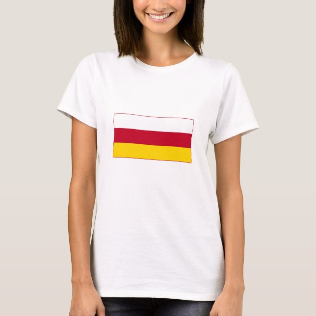North Ossetia Flag T-Shirt (Front)