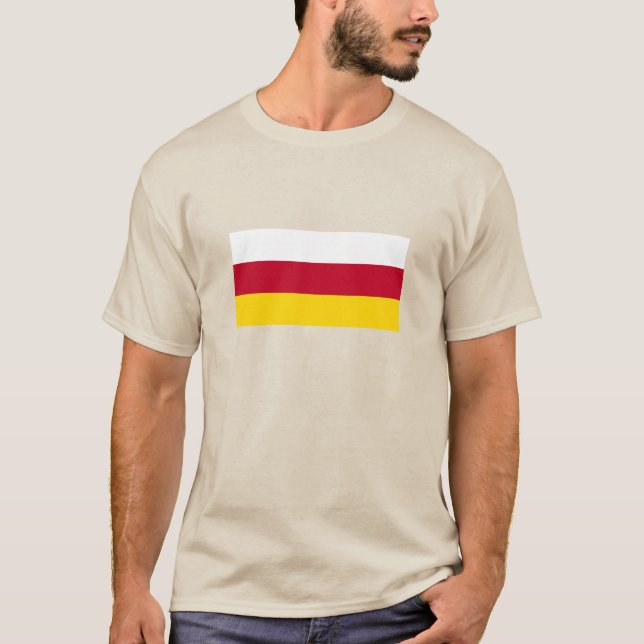 North Ossetia Flag T-Shirt (Front)