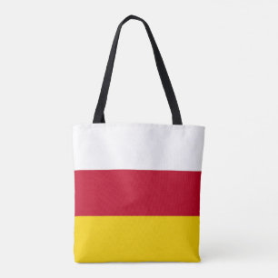 North Ossetia Flag Tote Bag