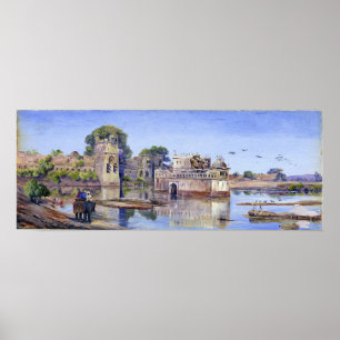 North - Padmini's Palace In The Fort, India Poster