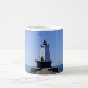 North Pierhead Lighthouse, Ludington, MI  Coffee Mug