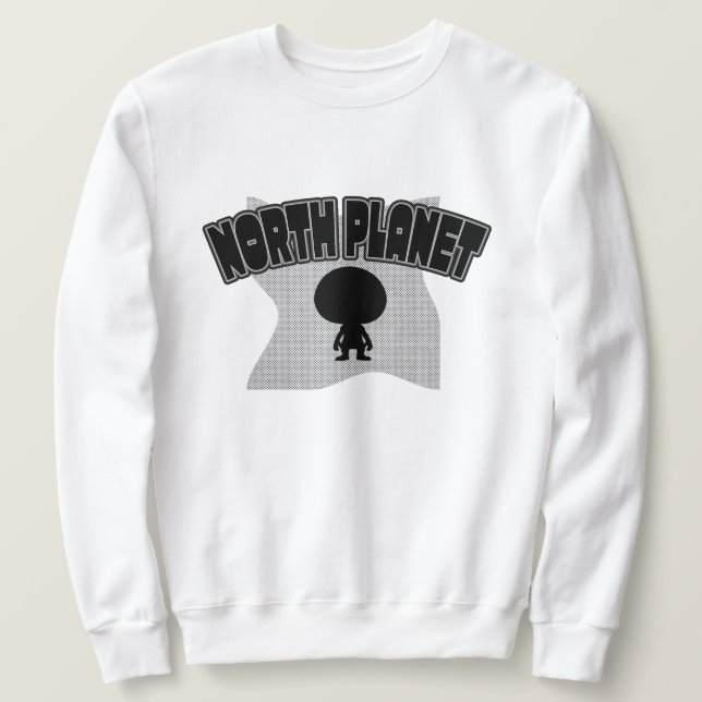 North Planet Sweatshirt (Design Front)