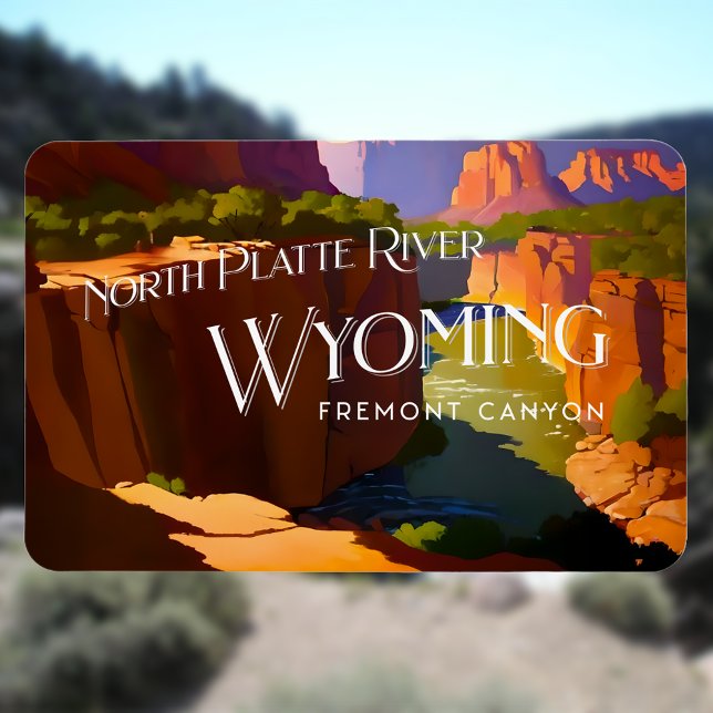 North Platte River Magnet (Creator Uploaded)