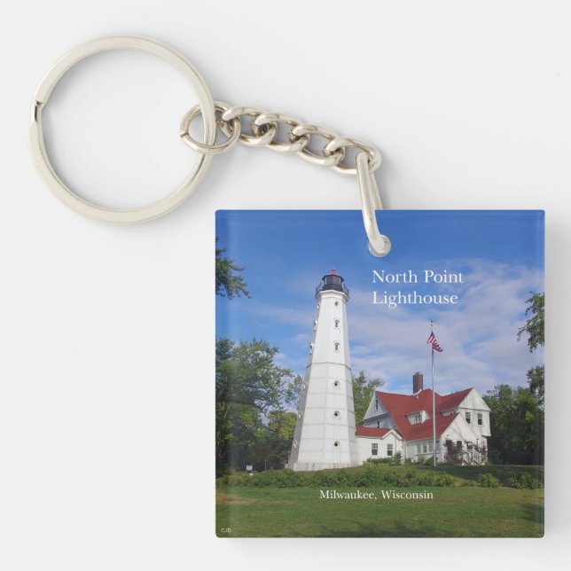 North Point Lighthouse key chain (Front)