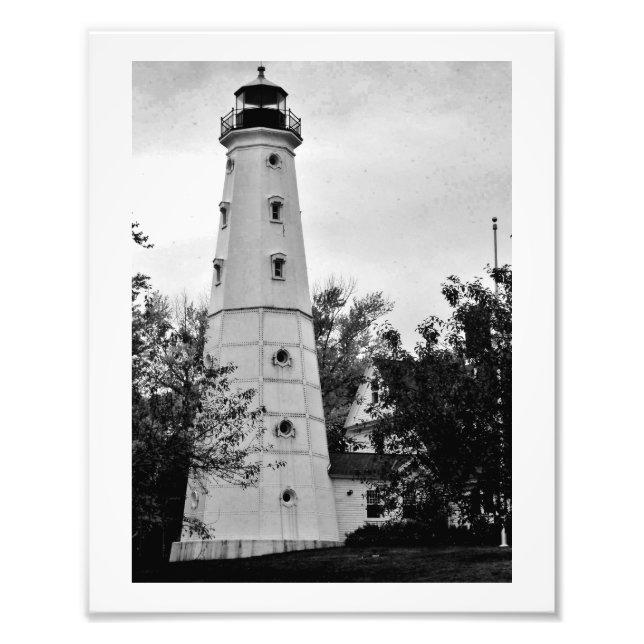 North Point Lighthouse Photo Print (Front)
