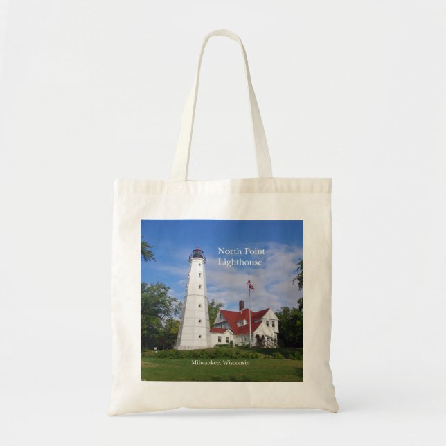 North Point Lighthouse tote bag (Front)