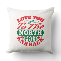 North Pole And Back Typography White