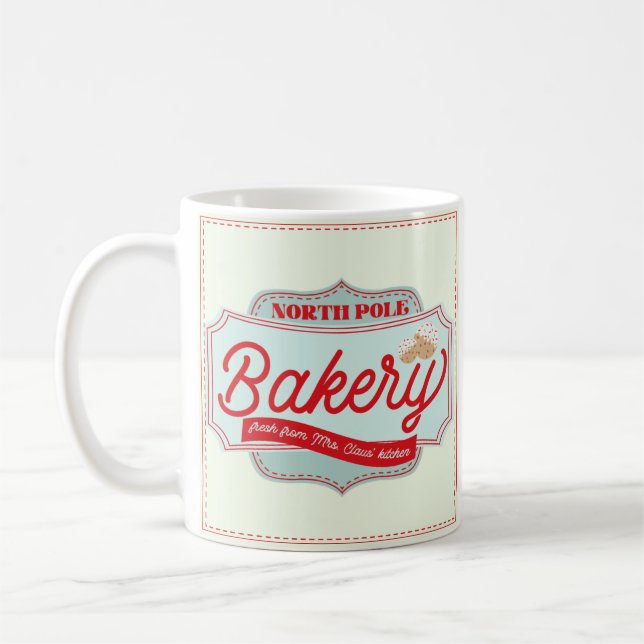North Pole Bakery Coffe Mug (Left)