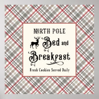 North Pole Bed and Breakfast Farmhouse Christmas