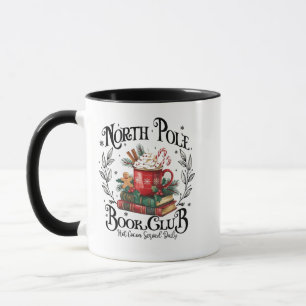 North Pole Book Club Hot Cocoa Christmas Mug