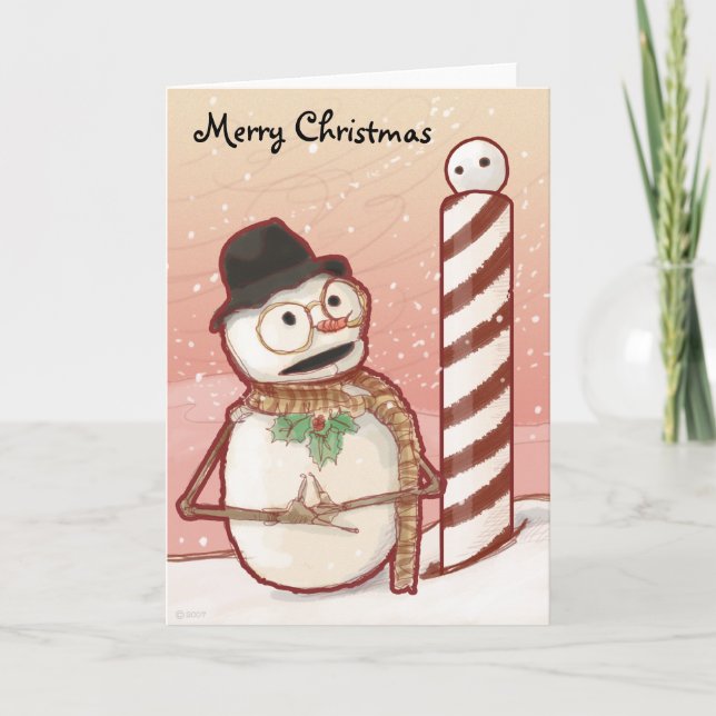 North Pole Christmas card (Front)