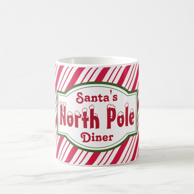 North Pole Christmas Coffee Mug (Center)