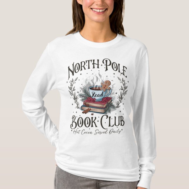 North Pole Christmas Personalised  T-Shirt (Front)