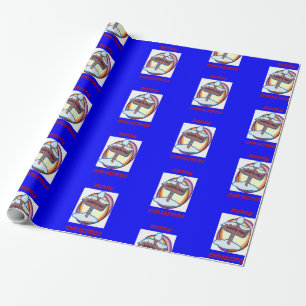 North Pole Christmas Wrapping Paper