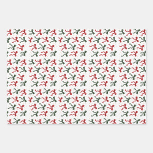 North Pole Companions Christmas Gift Wrap Set
