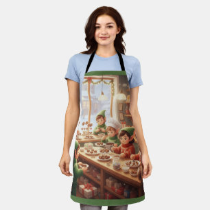 North Pole Confectionary, Apron