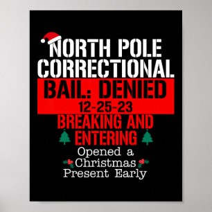 North Pole Correctional Bail Denied Breaking and E Poster