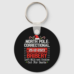 North Pole Correctional Bribery Matching Family Ch Key Ring
